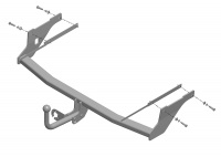 Фаркоп FD 29 для FORD Focus III универсал 2011-2018, Автос, нагрузка 1500/75 кг. БЕЗ подрезки бампера от магазина ФаркопРос